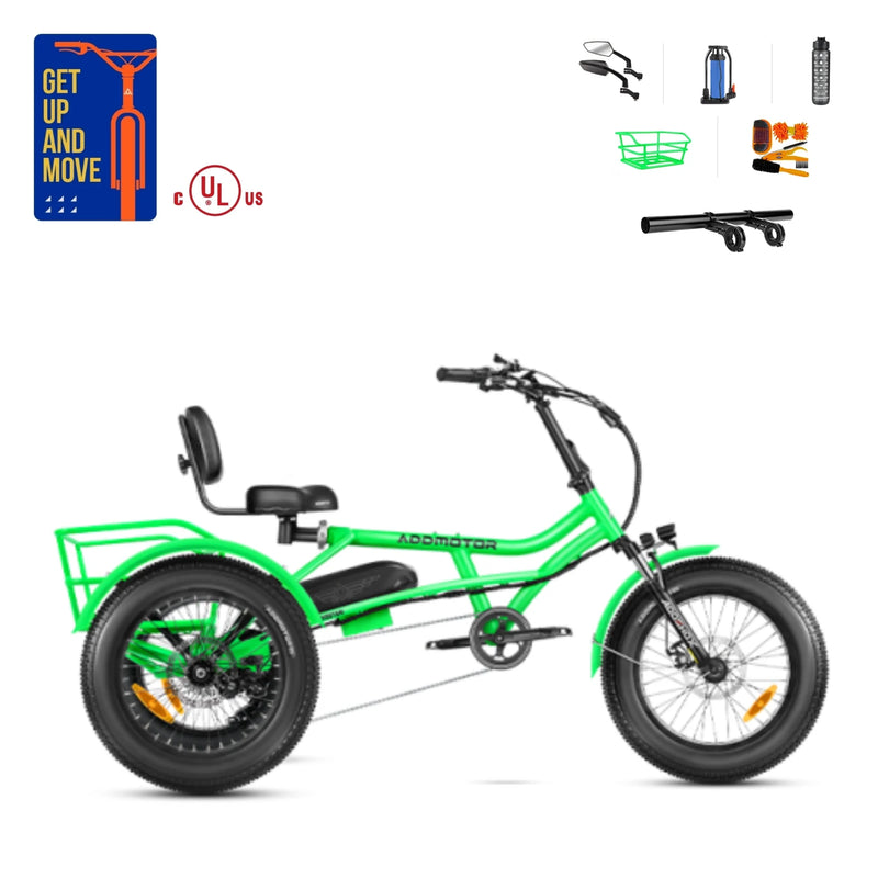 Arisetan II M-360 Semi-Recumbent eTrike-1