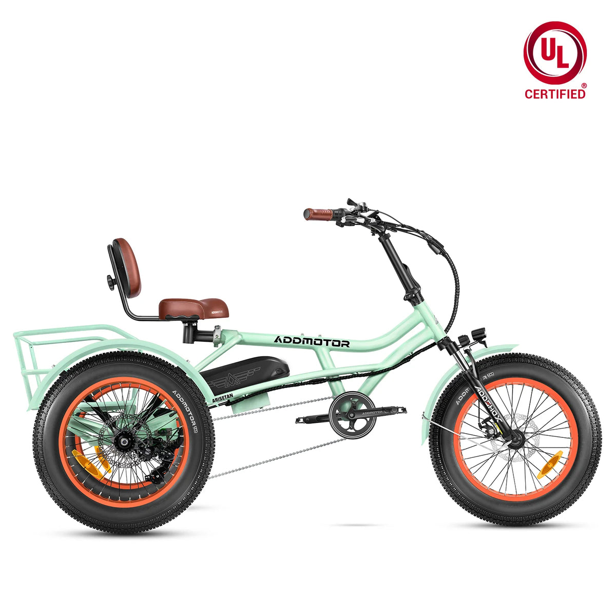Arisetan II M-360 Semi-Recumbent eTrike-7