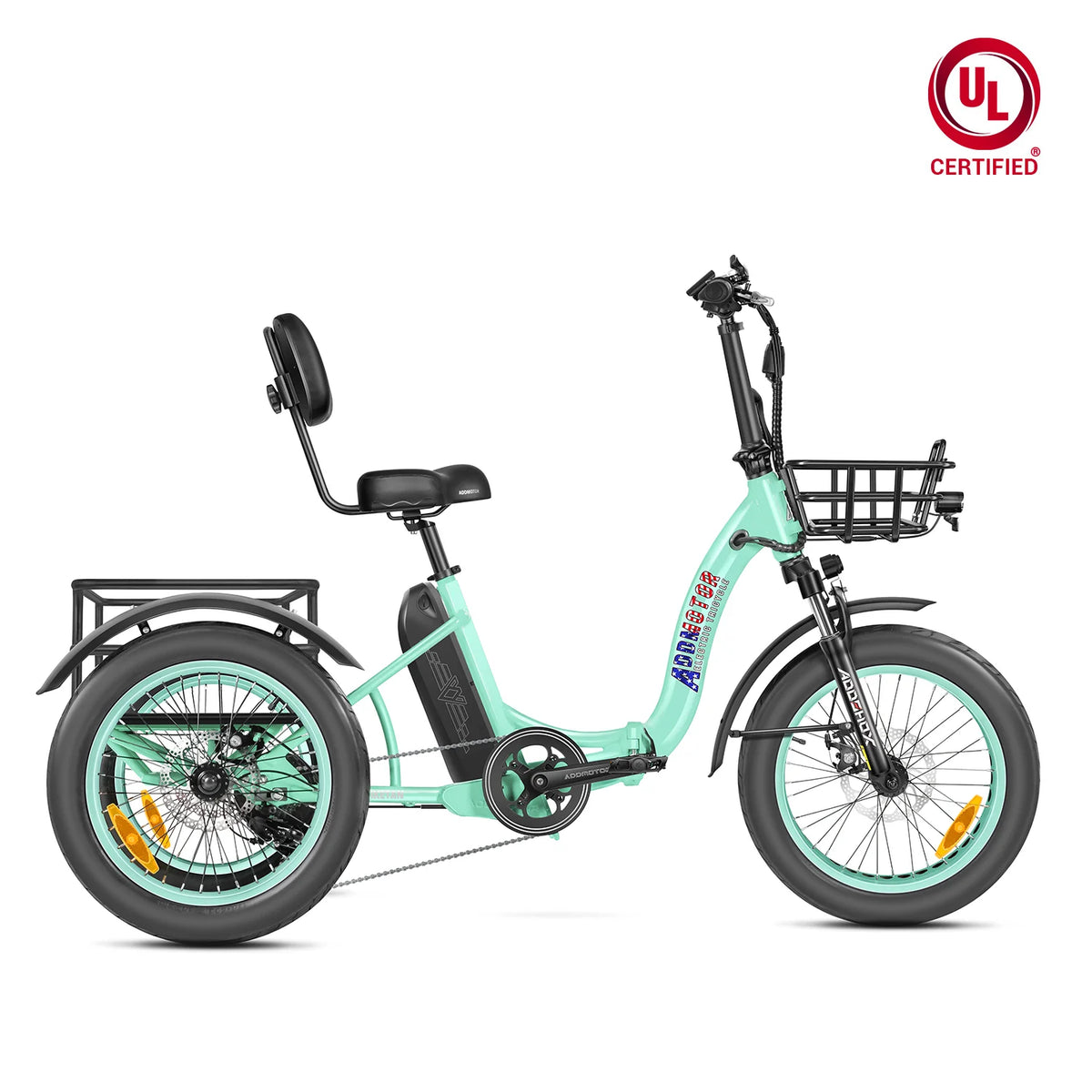Triketan M-330F Folding E-Trike-5